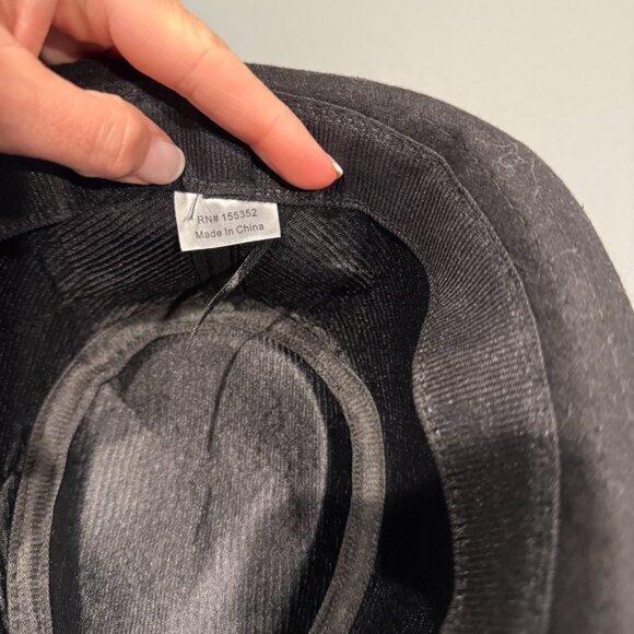 NEW 1920s Men Fedora Hat Cap for Men - Picture 4 of 4